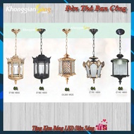 BALCONY DROP LIGHT OUTDOOR ROOF BALCONY HANGING LIGHT - FREE LED BULBS