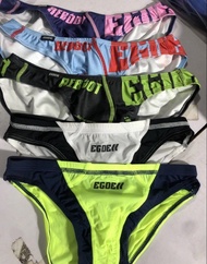 EGDE Swim Briefs - Assorted Colors underwear 日本egde男士低腰性感三角內褲五條裝