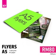 A5 Flyers / Leaflet Art paper