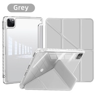 Y-fold Clear iPad Case For iPad Pro 11 M5 M4Pro 13 M5 M4Air 13 M2 M3 M4iPad Air 11 M2 M3 M4 Air 4 5 