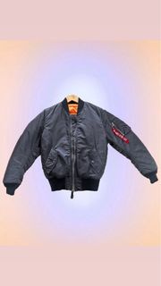 ALPHA MA-1 FLIGHT JACKET 飛行外套 軍版灰 可雙面穿