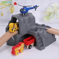 <Yiwuyuan> Plastic double tunnel wooden train track toy accessories for tunnel track train On Sale