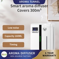 AROMA TUNNEL 160ML 1000Sqft Room Electric Aromatherapy Diffuser Home Hotel Fragrance Scent Machine