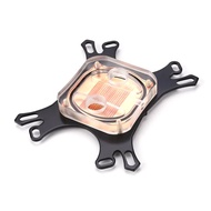 Universal Water Cooling Block Copper Cooler for LGA 775/1150/1155/1156/1366 AM3 AM2 Copper CPU Cooler Durable Easy to Use