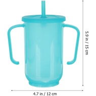 Beaupretty Adult Sippy Cup with 2 Handles Independence Sip Cups for Adults for Limited Mobility Drin