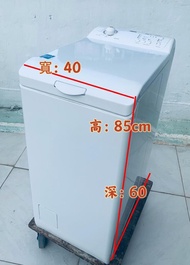 頂揭式 🔥 洗衣機 闊40cm 高85cm 深60cm 二手電器