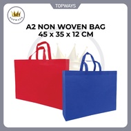 【READY STOCK】 🔥A2 Non Woven Bag Paling Murah 🔥, A2 Shopping Bag, Tote Bag