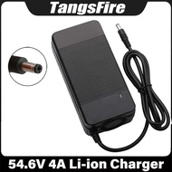 54.6V 4A Smart Lithium 13Series Para Sa 48V Electric Bicycle Li-Ion Battery Pack Charger DC H
