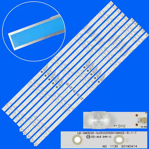 LED Backlight strip For 55pus7304 55pus6704 55PUS7394 55PUS7504 55PUN6784/61 55PUS6814 LB-GM3030-GJ0