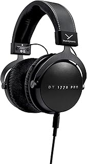 Premium studio headphones with Tesla DT 1770 PRO MKII beyerdynamic technology are suitable for profe