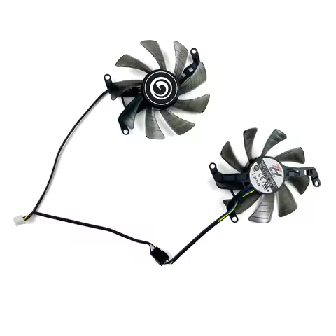2PCS 85MM 4PIN Cooling Fan For GALAX GeForce RTX 2060 MAX Pro video card fans
