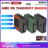 TOPC AMD Ryzen 9 7940HS AMD R7 7840HS Mini PC Windows 11 DDR5 5600Mhz Pcie 4.0 SSD Wifi6E BT5.3 PC