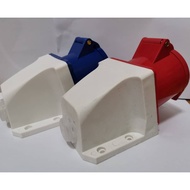 INDUSTRIAL SOCKET (WALL TYPE) IP44 3PIN 16AMP/32AMP/3PIN/4PIN/5PIN