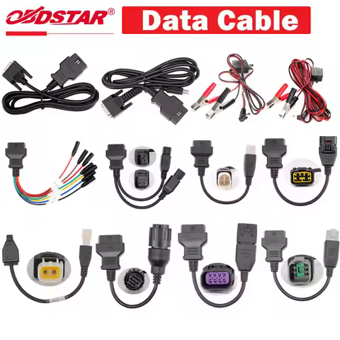 OBDSTAR MS50 Optional Date Cables M001 M001A M002 M002D M003A M006 M009 M011 M015A M019 M029 M040 M0