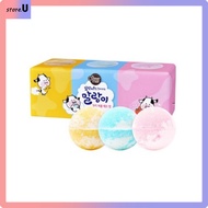 [Aekyung] Showermate Malangcow Milky Bubble Bath Balm 80 g × 3 ea