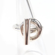 Excellent condition HERMES 2022 Echappé MM AG925 22BD167184 ring, silver, size 51 (equivalent to Jap