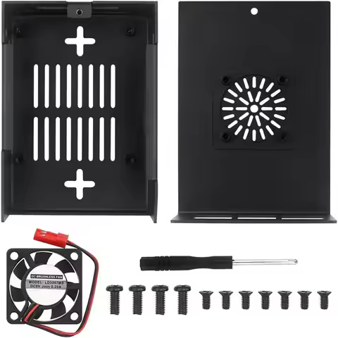 For OPI 4 Pro Compatible For Orange Pi 4 Pro Metal Case Aluminum Alloy Shell With Integrated Cooling