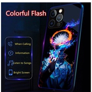 LED CASE For Iphone 16 Pro Max 15 Ip 14 Pro 13 12 11Mobile Phone Case with Led Flash Light 14ProMax 