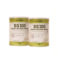 BIOGREEN BG100 ORGANIC OAT BRAN POWDER (2 X 500G)