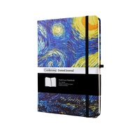 A5 Van Gogh Bullet Dotted Journal Hardcover Bujo Starry Night Dot Grid Notebook