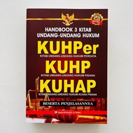 Handbook book 3 books of legal law kuhper I kuhp I kuhap