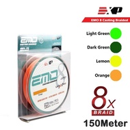 EXP EMO 8X 150m Casting Braided Fishing Line 10lbs-50lbs