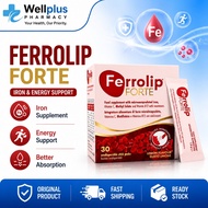【Limited Offer】Ferrolip FORTE Iron Supplement | Vitamin & Iron Complex