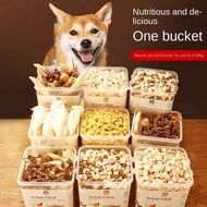 Freeze-Dried Dog Treats Puppies Food Toppers Training Reward Bites, Pet Supplies in Bulk Jar for Toy