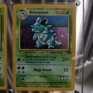 Kartu Pokemon Vintage - Nidoqueen Jungle Holo Rare