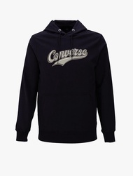 Converse Script Hoodie Men's Jacket - Converse Black