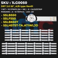 Backlight TV LG 55 Inch 55LB550 55LF550T 55LF595T 55LB561T 55LB620T 55LB582T 55LB650T 55LH575T