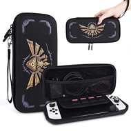 Nintendo Switch and Switch OLED Carry Case, Hard Portable Travel Case with Storage for 10 Games - Zelda Eagle Wing
