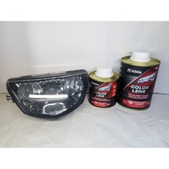 AIKKA CL7 COLOR LENS HEADLIGHT NANO COLOR COATING 4:1 - SUPER BLACK (AK-CL7)