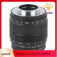 Digital Video Microscope Camera 35mm CCTV Lens C Mount TV Movie Lens for -Compatible USB Industrial 