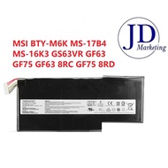 MSI BTY-M6K GF63 GS63VR 7RF 7RG GF75VR GF63-8RC 8RD 9SC GF75-3RD 8SC Laptop Battery