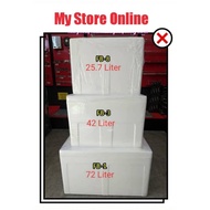 FB8# 25.7L Styrofoam Ice Box/Cooler Box/Foam Box/Fish Box