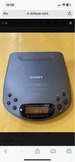 sony d-321 discman walkman cd player 全正常，八成新
