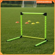 [WishshopeehhhMY] Soccer Training Hurdle Foldable Adjustable Height Hurdle Portable Sports Gear