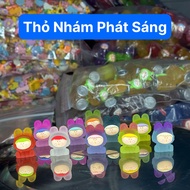 Lovely glowing BIG RABBIT blind bag DIY multi-colored luminous meaningful decorative gift AnGiHome