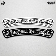 LOKAL Chrome Hearts Stickers Chrome Hearts Hypebeast Streetwear Logo Brand Sticker/s Glossy Vinyl St