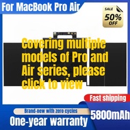 For MacBook Pro15 A1494 A1618 ME293MacBook Air A1465 A1406 A1495 1370 High Capacity Battery Replacem