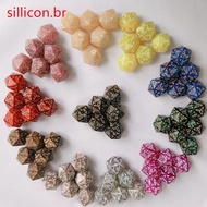 D20 Dragon Pattern Pattern Set Dice Dragon Element Multi-faced Dice Set Dungeon and Dragon Board Gam