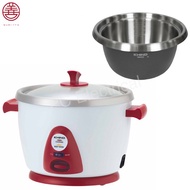Khind Anshin Stainless Steel Pot Rice Cooker RC110M (1L) RC118M (1.8L)