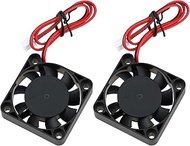 eMagTech 2pcs 5VDC Brushless Axial Fan EB40100S2-999 for Routers Set-Top Boxes 40 x 40 x 10mm