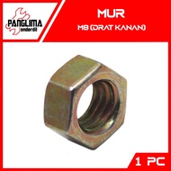 Nut-Nut M8x6-M 8 x 6-M8-8x6 Gold-Gold Right Thread Various Needs