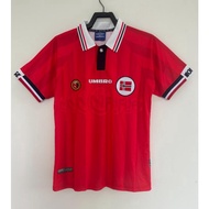 1998-99 Norway Home Retro Soccer Jersey Football Vintage Jersey