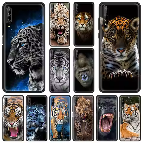 Tiger Leopard GORILLA Fashion Phone Case For Huawei P50 P20 Pro P30 P40 Lite E P Smart Z Y6 Y7 Y9 20