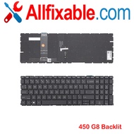 HP ProBook 450 G8 455 G8 650 G8 655 G8  Backlit Notebook / Laptop Replacement Keyboard