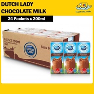 Dutch Lady UHT - Chocolate Milk (24 x 200ml) - Expiry 24 May 2026
