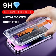 Easy Install Auto Dust Free Cabin Screen Protector for IPhone 15 16 Plus Pro Max 17 Air Plus Pro Max